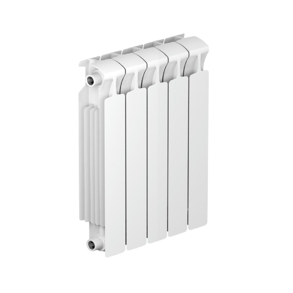 Радиатор биметаллический RIFAR MONOLIT 500 5 секций, боковое подключение (белый RAL 9016)