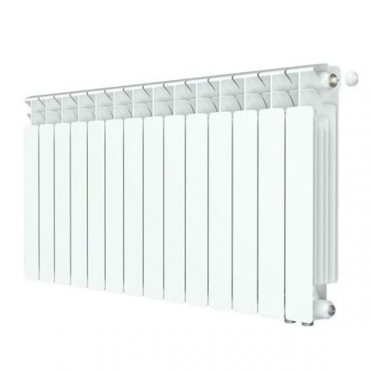 Радиатор биметаллический RIFAR BASE VENTIL 500 14 секций, нижнее правое подключение (белый RAL 9016)