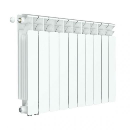 Радиатор биметаллический RIFAR BASE VENTIL 500 10 секций, нижнее левое подключение (белый RAL 9016)
