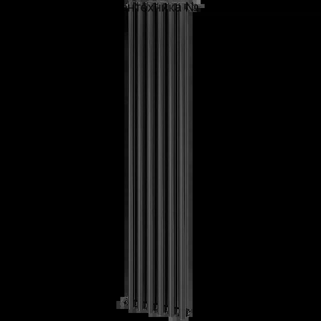 Радиатор алюминиевый Anteprima 2000 6 секций, универсальное подключение, черный STOUT