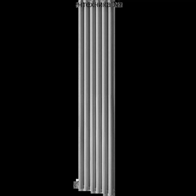 Радиатор алюминиевый Anteprima 2000 6 секций, универсальное подключение, серый STOUT