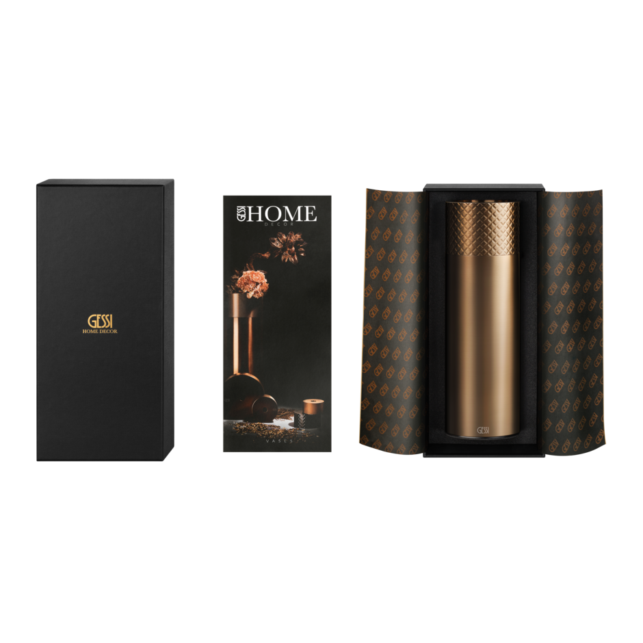 Подарочный набор с вазой Gessi Home Decor Intreccio 68730 ФОТО