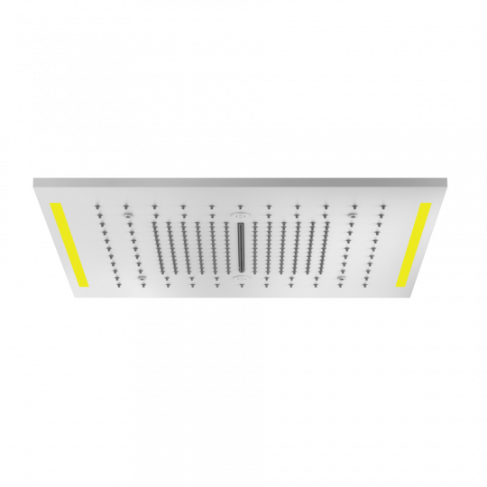 Накладная панель верхнего душа Gessi Colour 2017 50x50 см 57977 схема 9