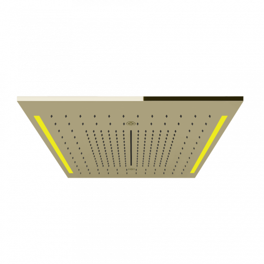 Накладная панель верхнего душа Gessi Colour 2017 50x50 см 57977 схема 15