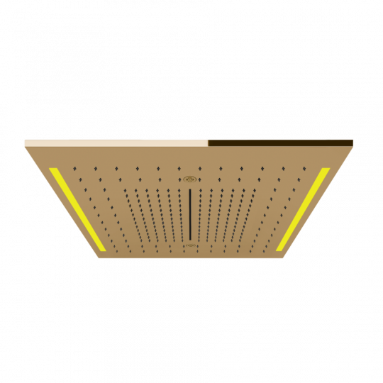 Накладная панель верхнего душа Gessi Colour 2017 50x50 см 57977 схема 17