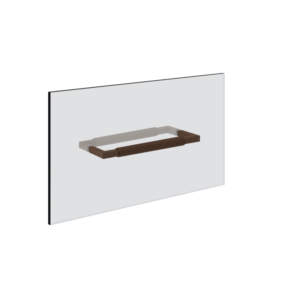 Двойной полотенцедержатель Gessi Rigato 30 см 67542