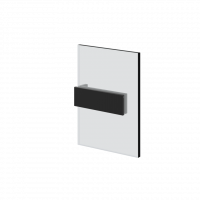 Зажим стена-стекло Gessi Rigato 67505 схема 2