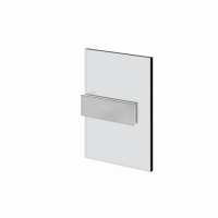 Зажим стена-стекло Gessi Rigato 67505 схема 3