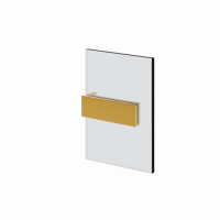 Зажим стена-стекло Gessi Rigato 67505 схема 7