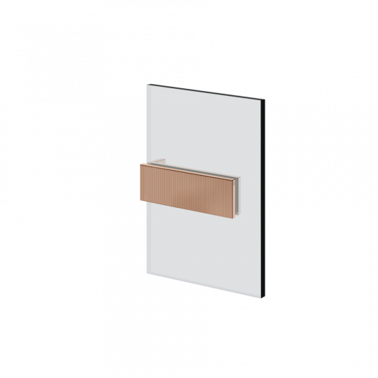 Зажим стена-стекло Gessi Rigato 67505 схема 9