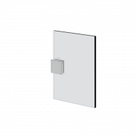 Зажим стена-стекло Gessi Rigato 67506 схема 2