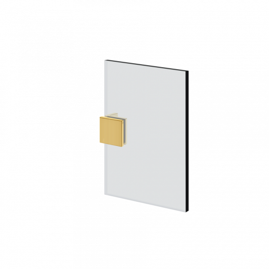 Зажим стена-стекло Gessi Rigato 67506 схема 5