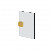 Зажим стена-стекло Gessi Rigato 67506 схема 6