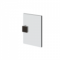 Зажим стена-стекло Gessi Rigato 67506 схема 7