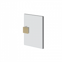 Зажим стена-стекло Gessi Rigato 67506 схема 17