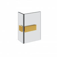 Зажим стекло-стекло Gessi Rigato 67507 схема 7