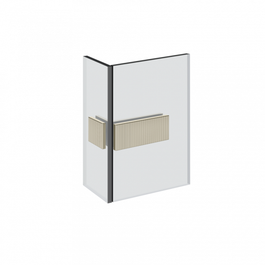 Зажим стекло-стекло Gessi Rigato 67507 схема 16