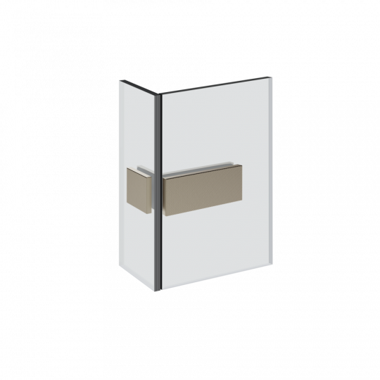 Зажим стекло-стекло Gessi Diamanto 67607 схема 4