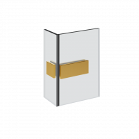 Зажим стекло-стекло Gessi Diamanto 67607 схема 7