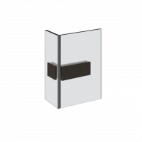 Зажим стекло-стекло Gessi Diamanto 67607 схема 8