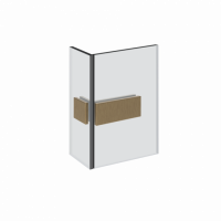 Зажим стекло-стекло Gessi Diamanto 67607 схема 20