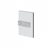 Петля стена-стекло Gessi Rigato L. max = 100 см 67501 схема 3