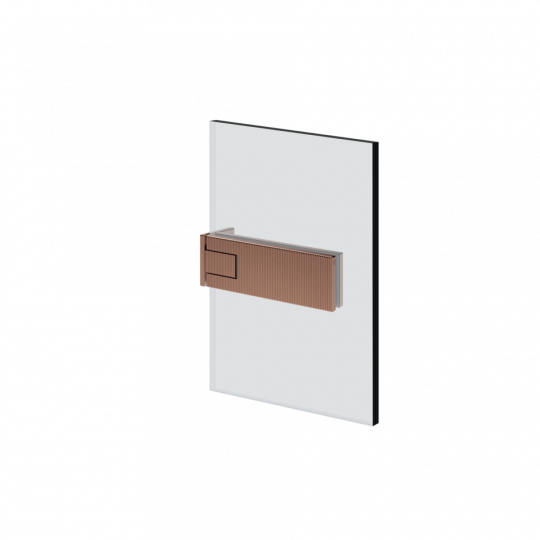 Петля стена-стекло Gessi Rigato L. max = 100 см 67501 схема 13