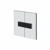 Петля стекло-стекло Gessi Rigato L. max = 100 см 67503 схема 2