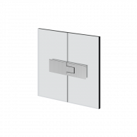 Петля стекло-стекло Gessi Rigato L. max = 100 см 67503 схема 3