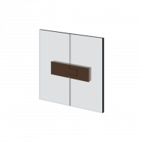 Петля стекло-стекло Gessi Diamanto L. max = 100 см 67603 схема 1