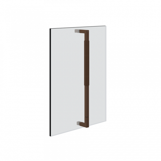 Ручка для душевой двери Gessi Rigato 45 см 67525 схема 1