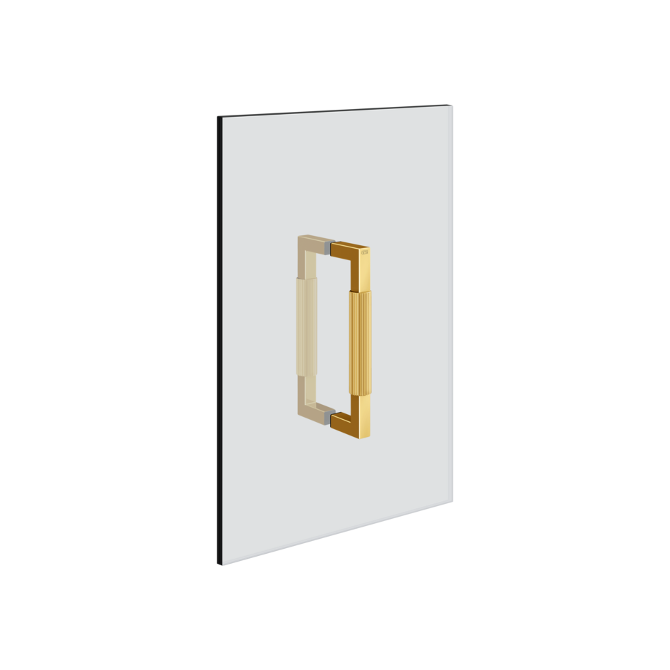 Ручка для душевой двери двойная Gessi Rigato 20 см 67531 ФОТО