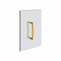 Ручка для душевой двери двойная Gessi Rigato 20 см 67531 схема 13