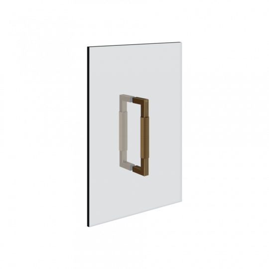 Ручка для душевой двери двойная Gessi Rigato 20 см 67531 схема 19