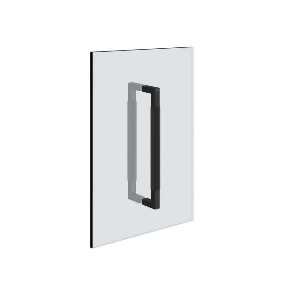 Ручка для душевой двери двойная Gessi Rigato 30 см 67533 ФОТО