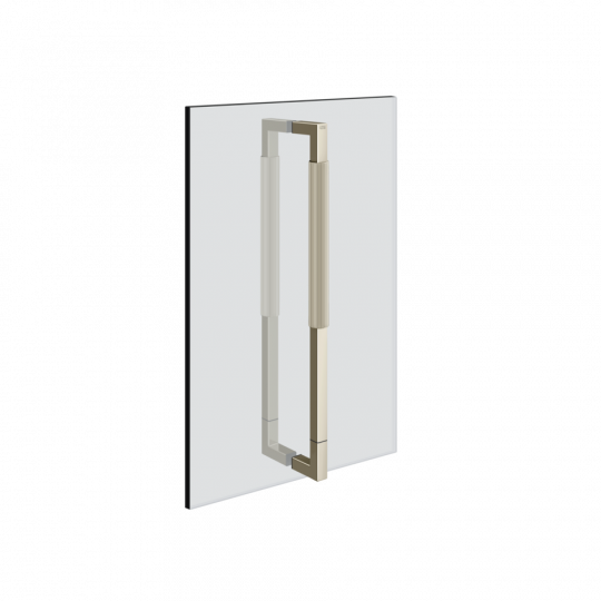 Ручка для душевой двери двойная Gessi Rigato 45 см 67535 схема 16