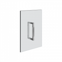 Ручка для душевой двери двойная Gessi Diamanto 20 см 67631 схема 3