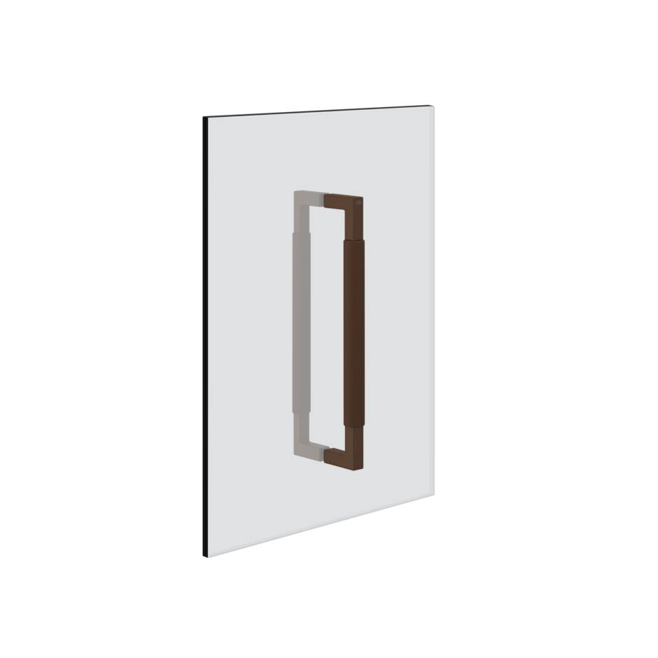 Ручка для душевой двери двойная Gessi Diamanto 30 см 67633