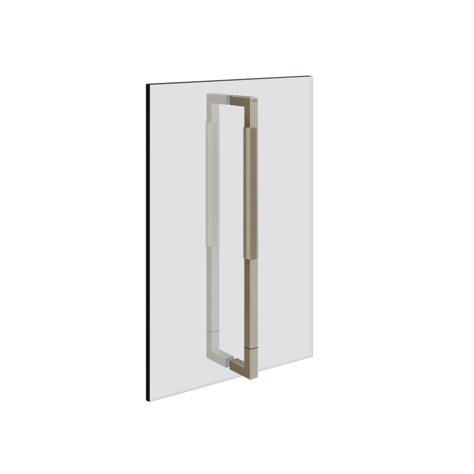 Ручка для душевой двери двойная Gessi Diamanto 45 см 67635 ФОТО