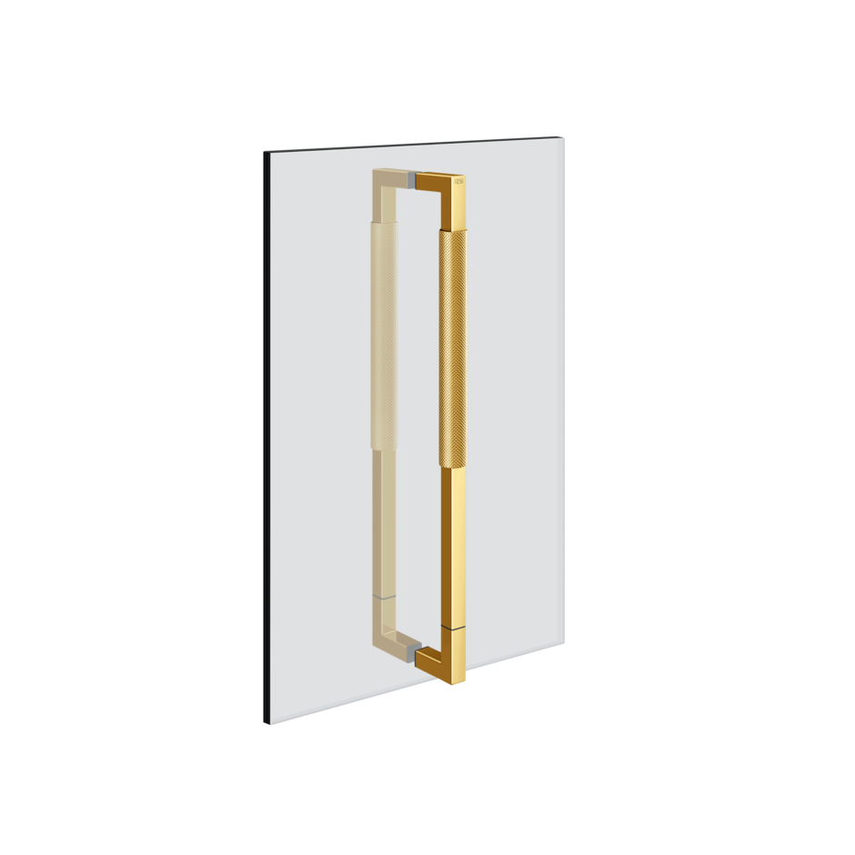 Ручка для душевой двери двойная Gessi Diamanto 45 см 67635 ФОТО