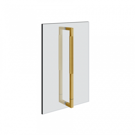 Ручка для душевой двери двойная Gessi Diamanto 45 см 67635 схема 11