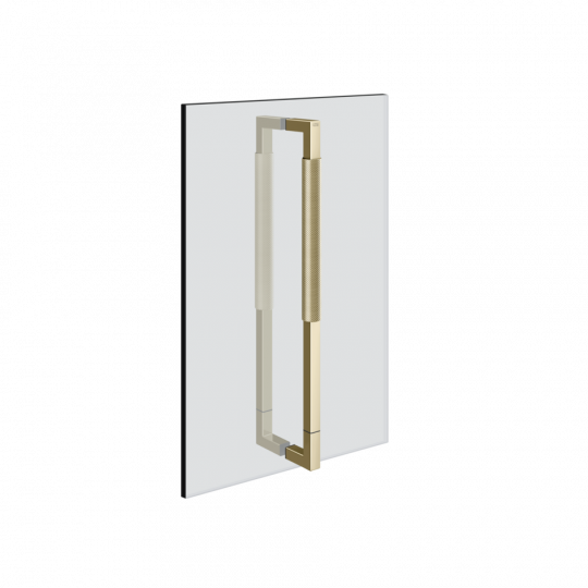 Ручка для душевой двери двойная Gessi Diamanto 45 см 67635 схема 14