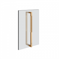 Ручка для душевой двери двойная Gessi Diamanto 45 см 67635 схема 18