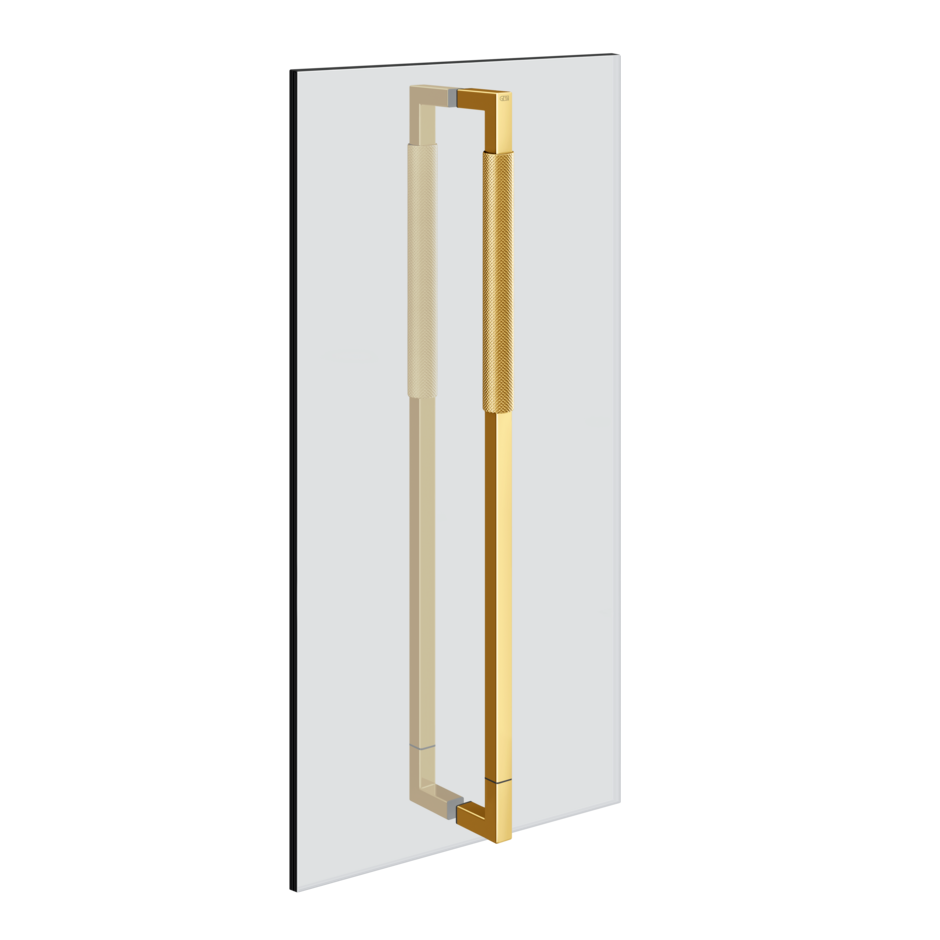 Ручка для душевой двери двойная Gessi Diamanto 60 см 67637 ФОТО