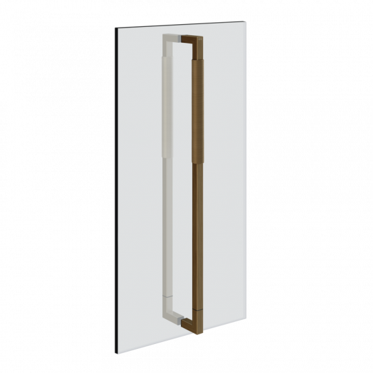 Ручка для душевой двери двойная Gessi Diamanto 60 см 67637 схема 17