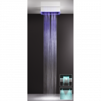 Встраиваемая часть душа Gessi Afilo 30x50 см 57411 схема 1