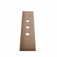 Пластина для монтажного бокса Gessi Bath-Shower 316 на 3 отверстия  54596 схема 1