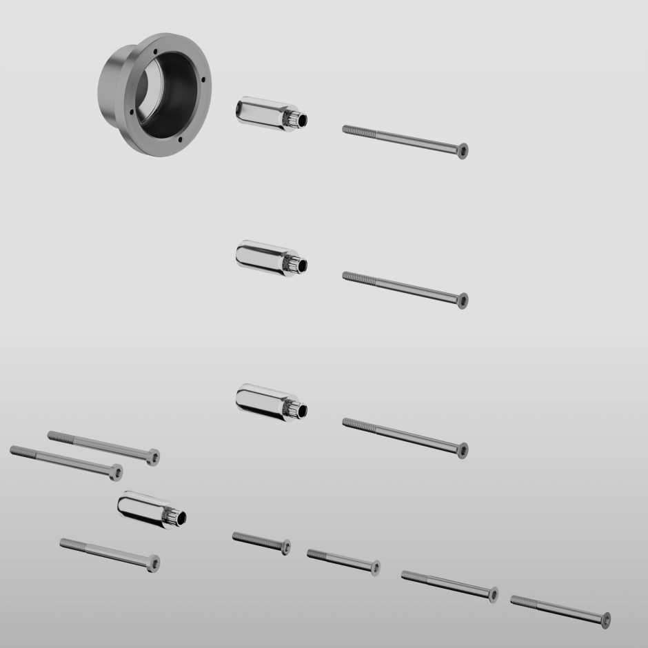 Изображение Удлинитель для термостата Gessi Technical 2,5 см RI43124