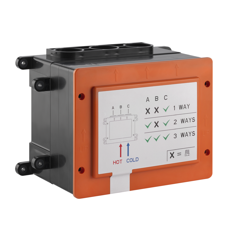 Изображение Скрытая часть для термостатического смесителя Gessi 63001