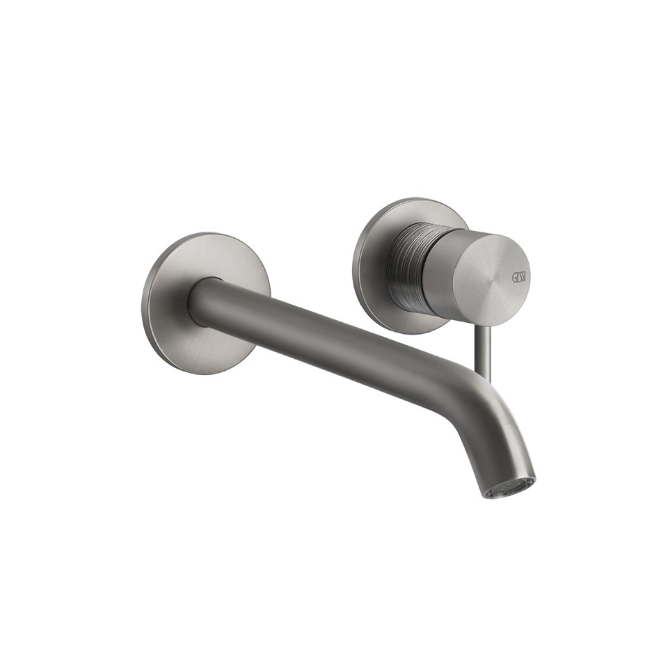 Изображение Однорычажный смеситель для раковины Gessi Trame 54386 излив 20 см